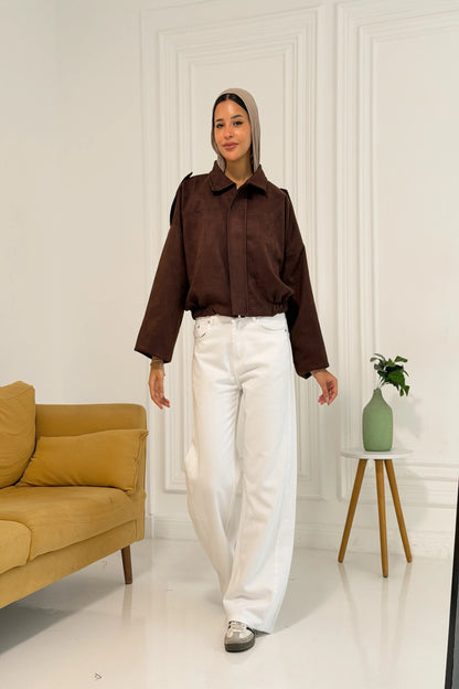 Suede Jacket - Honna