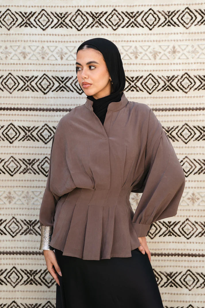 Leen peplum blouse - With elan
