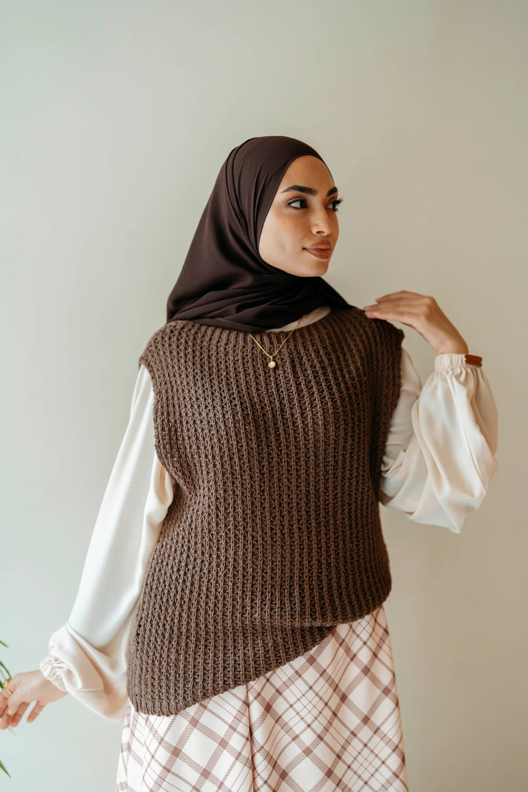 soft line vest - Jamila