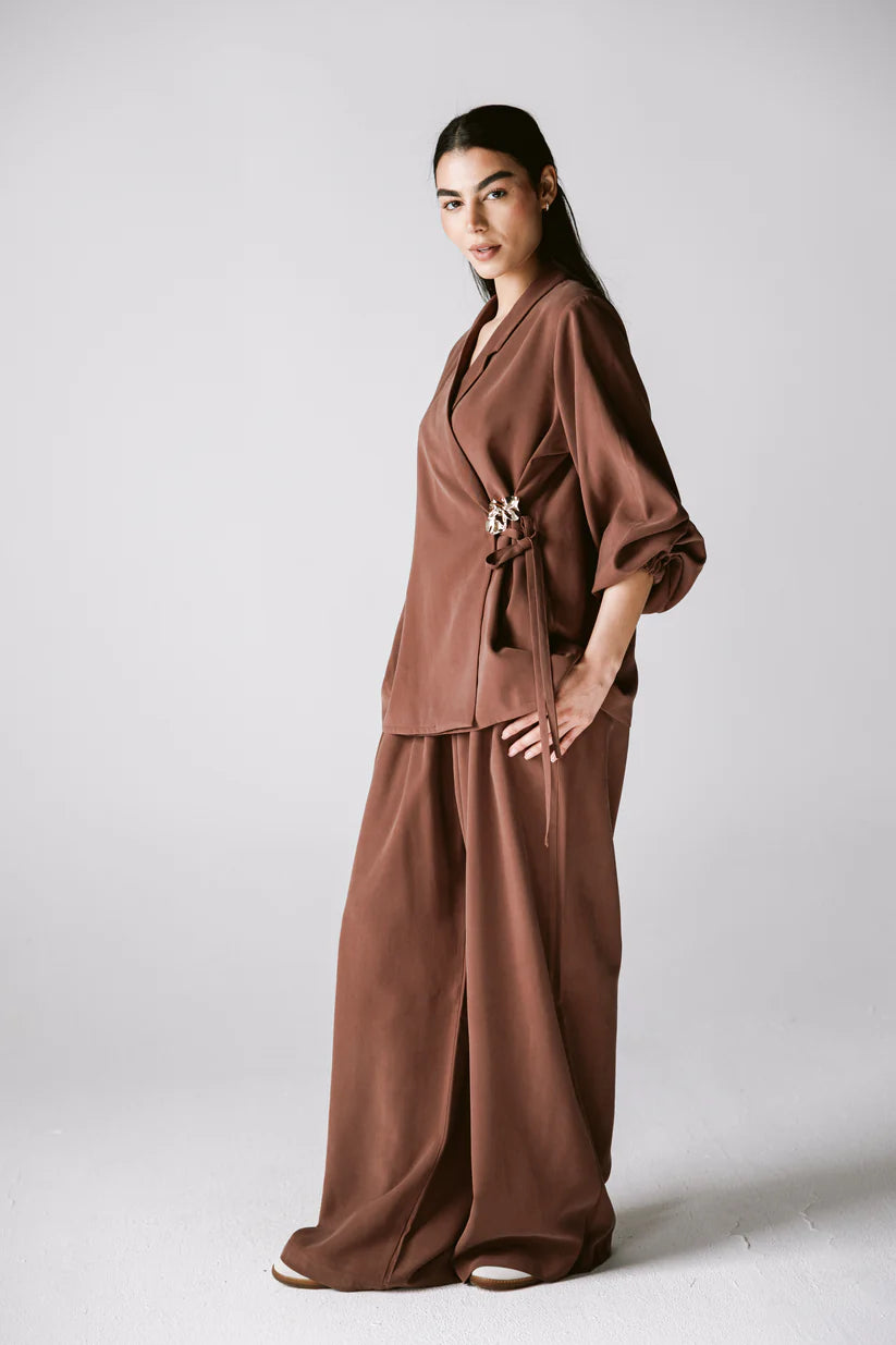 Wrap Blazer Set - NK Designs