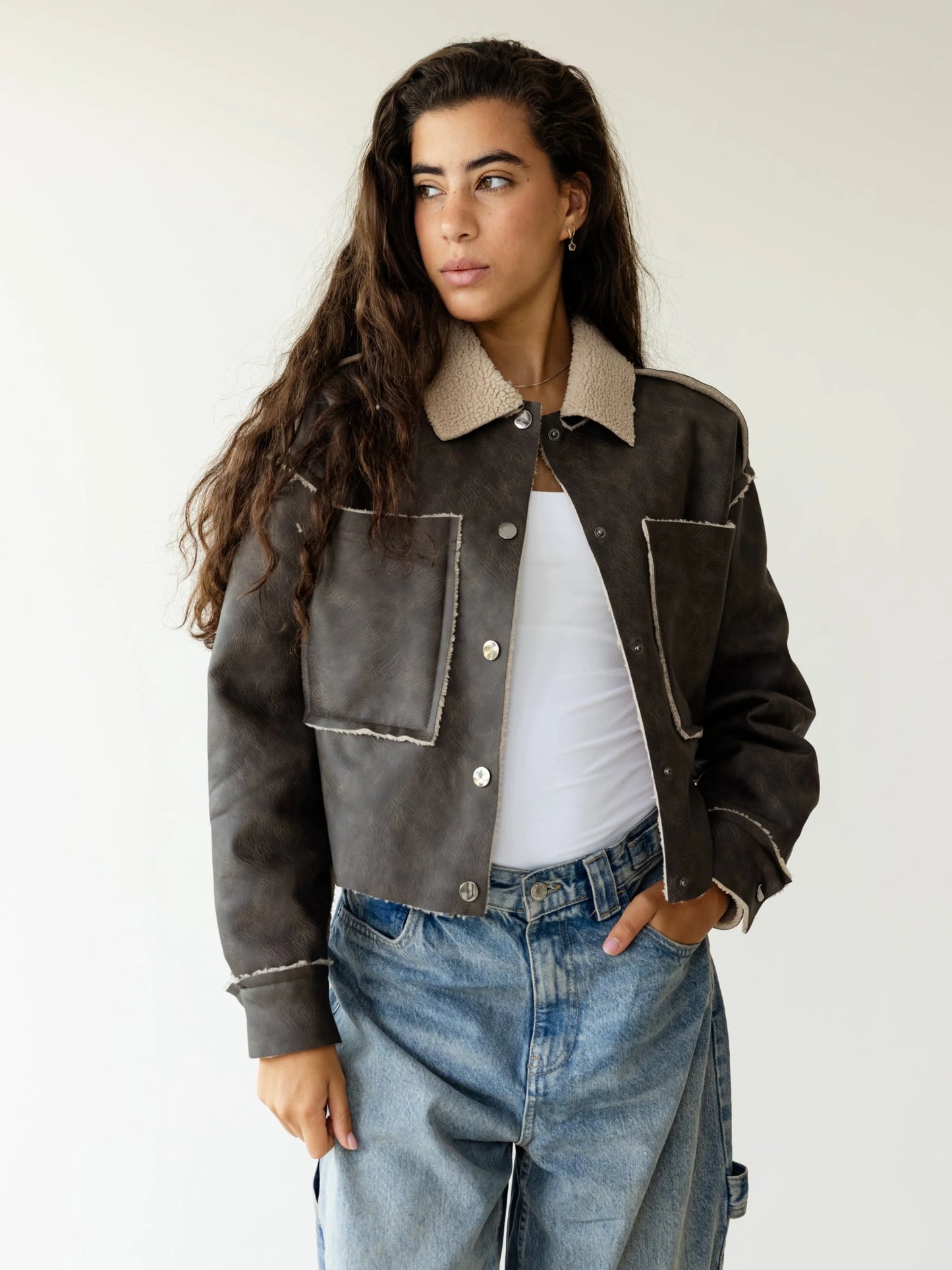 leather-pocket Jacket - Ascia