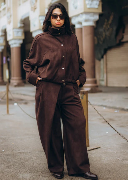 The relax suede set - Jeno