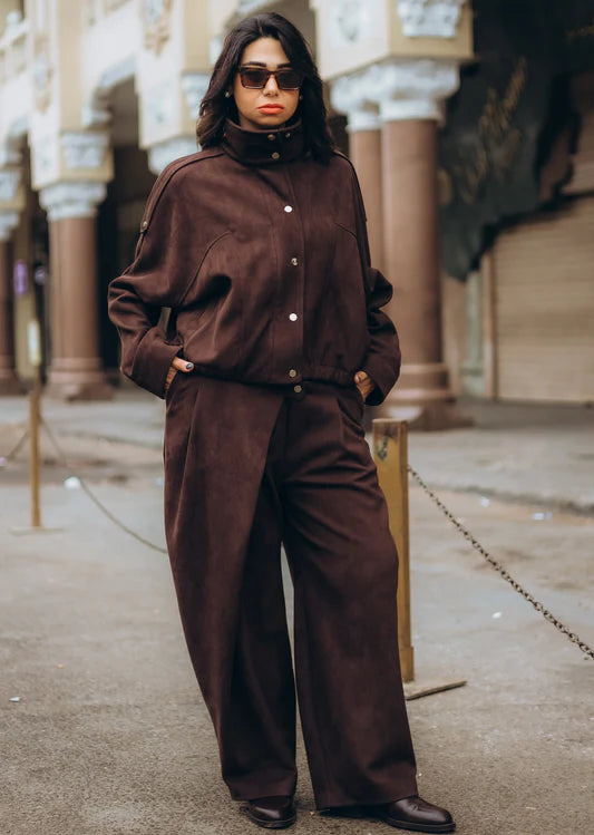 The relax suede set - Jeno