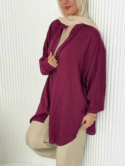 Air flow shirt - Dress in samra
