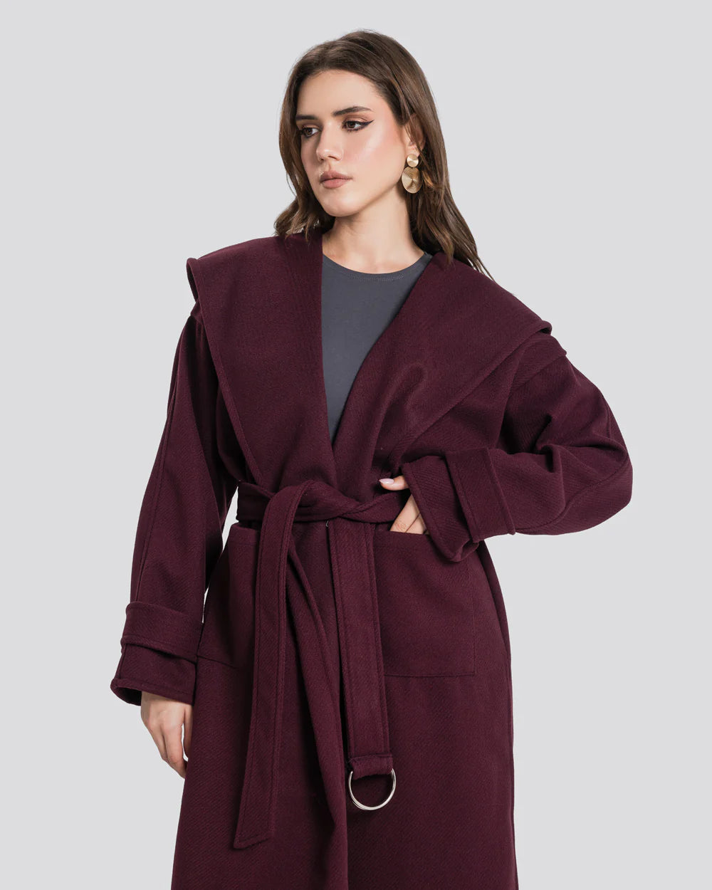 The hooded cardigan - Sara salama