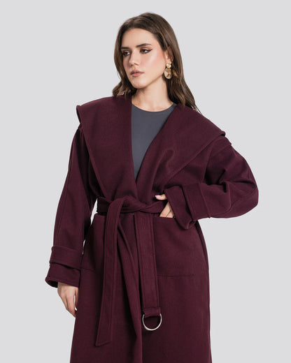 The hooded cardigan - Sara salama