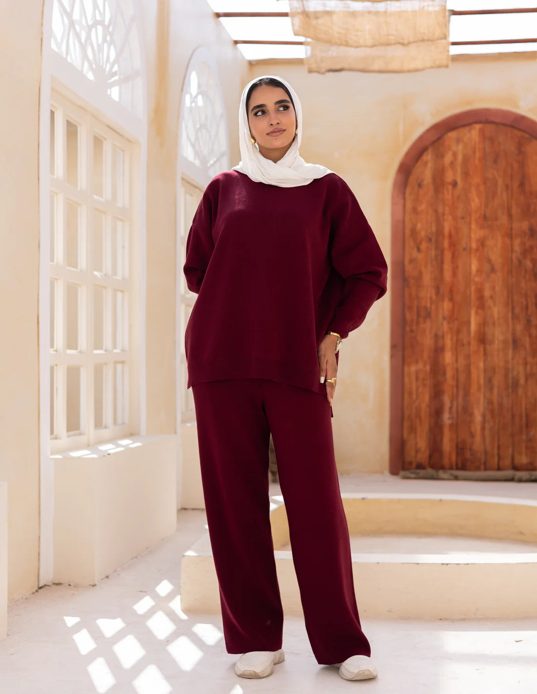 Basic knitted set - Khadija hijab