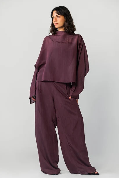 S26-P137  Eclipse Wide-Leg Trousers-AED
