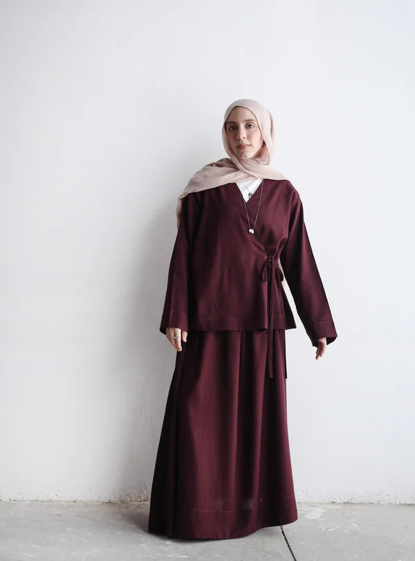 The easy wrap set - Modesty