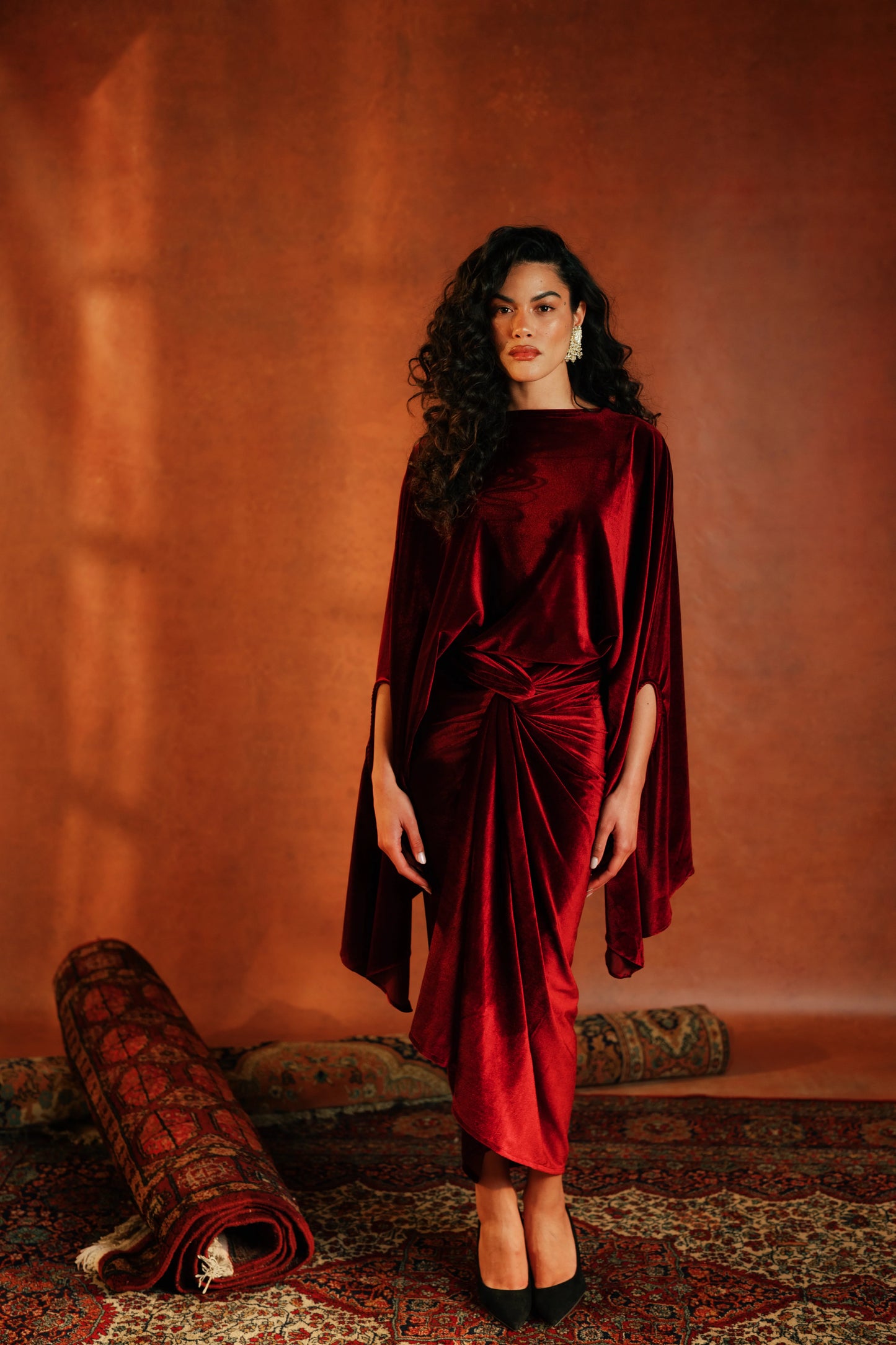 Thoraya Set Velvet - Honna