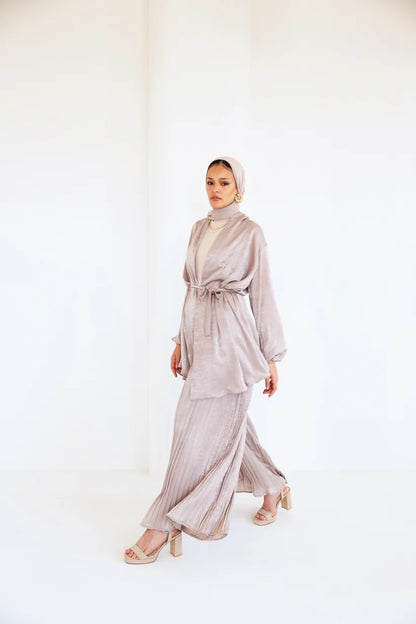 Pleated shimmer set - Dan