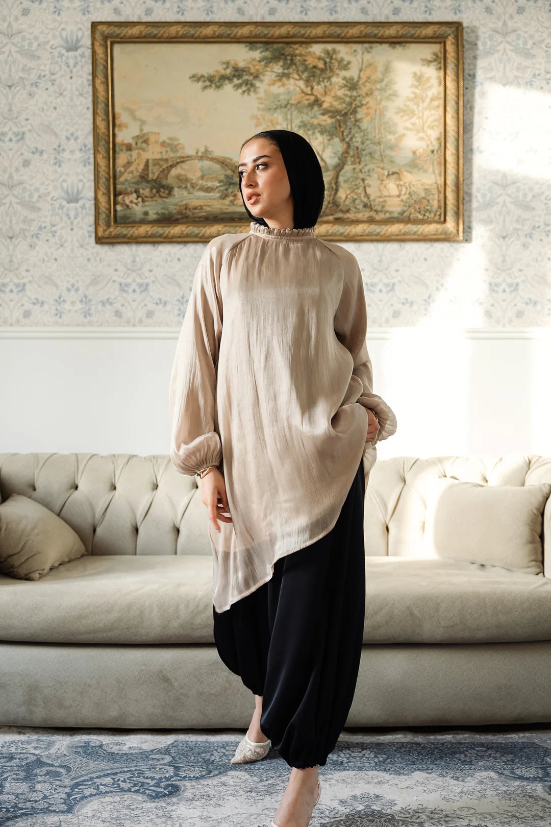 Ivory Top - Chiffon