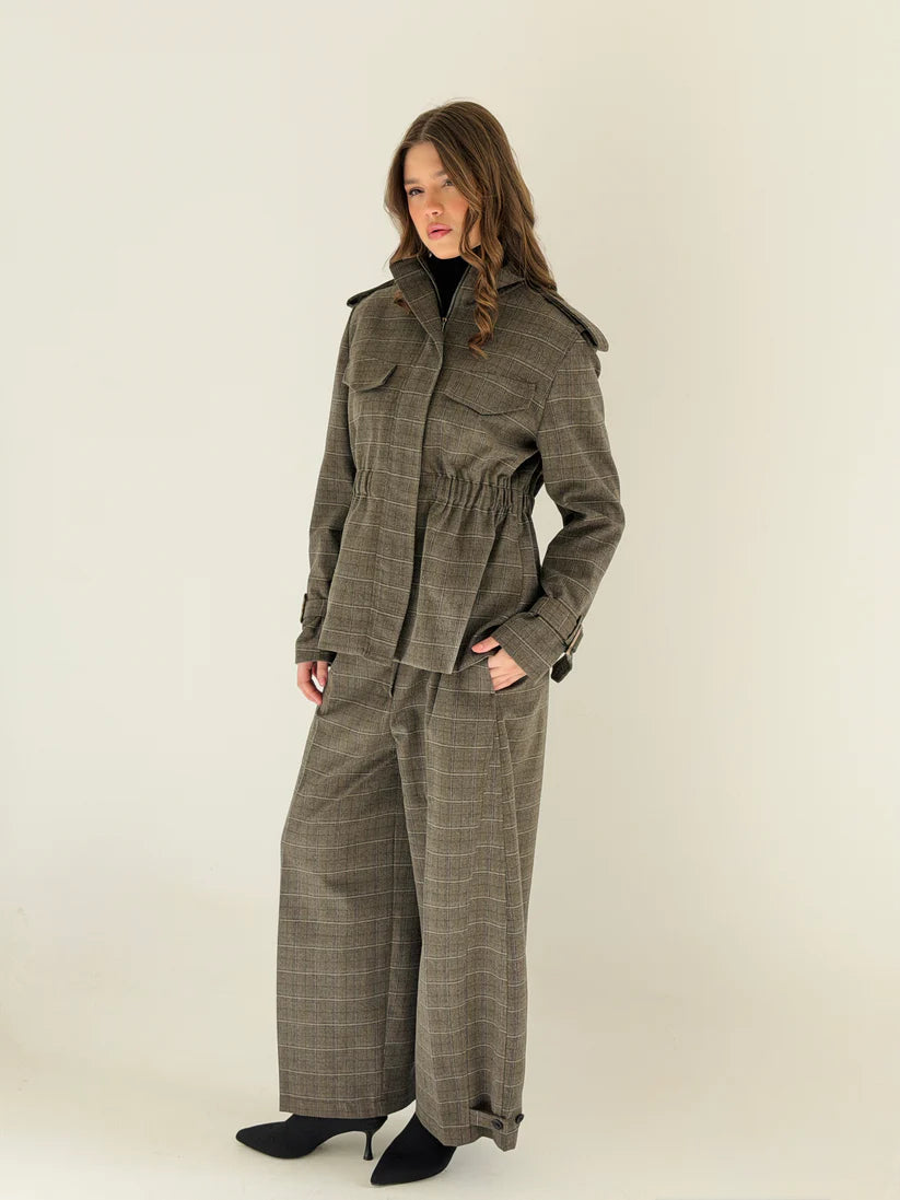 Checkered suit - NK Designs