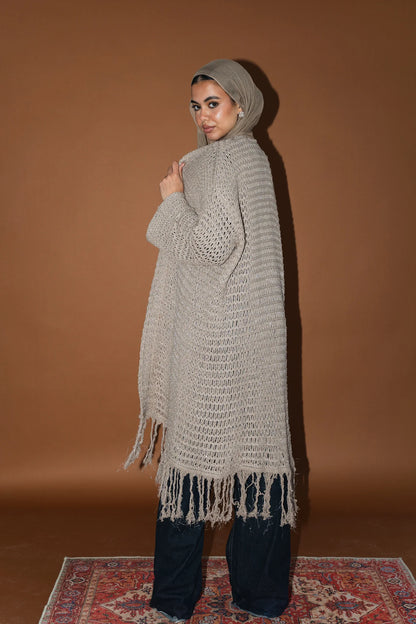 CHARM of threads cardigan - Double anne