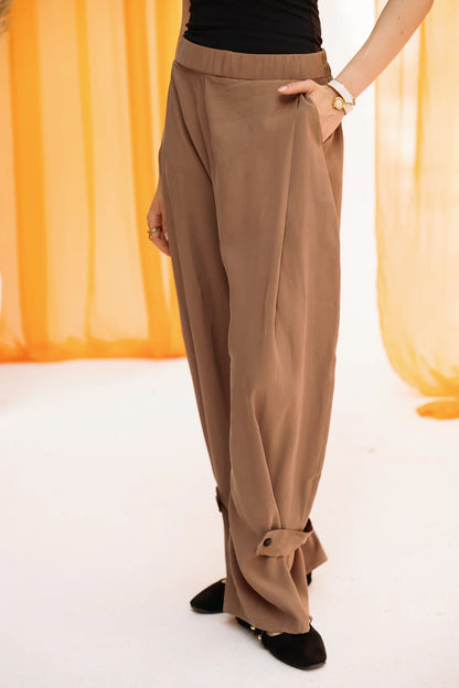 Bloom Barrel Pants - Chiffon
