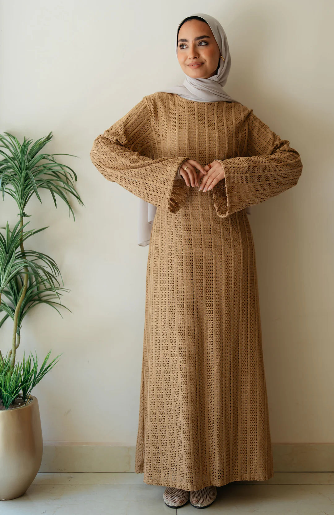 Net Look Dress - Jamila