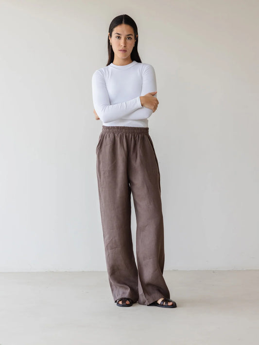 Basic Linen Pant - ASCIA