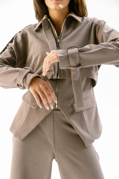 W25-J17 THE Base Form Jacket - AED