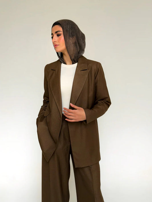 The tailored relaxed blazer - Nk Designs