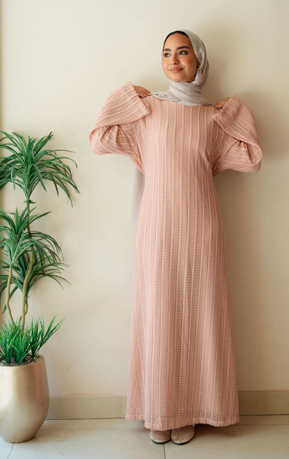 Net Look Dress - Jamila