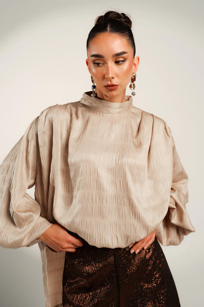 Layal Blouse Premium Silk - Honna