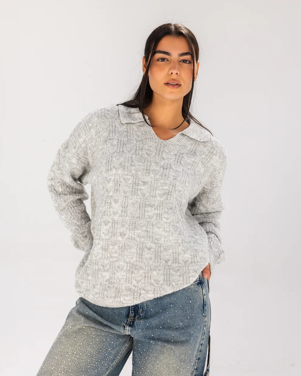 Cable Sweater - Tamaa