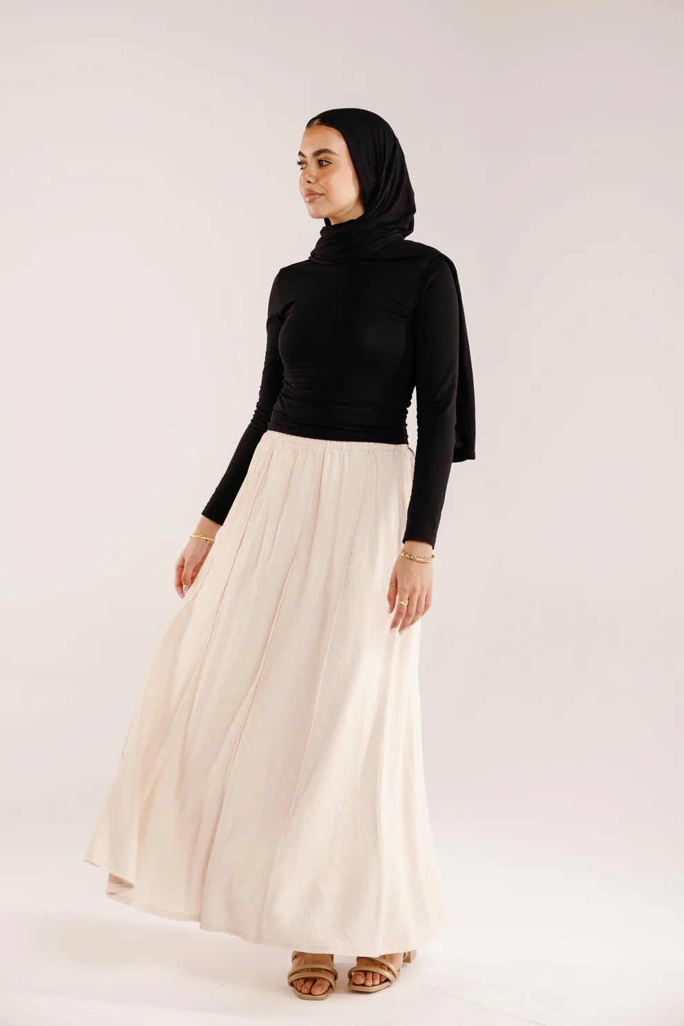 The sway skirt - Peach and mint