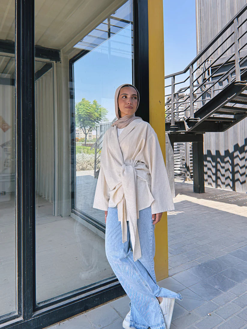 Softly wrap kimono - Wajad
