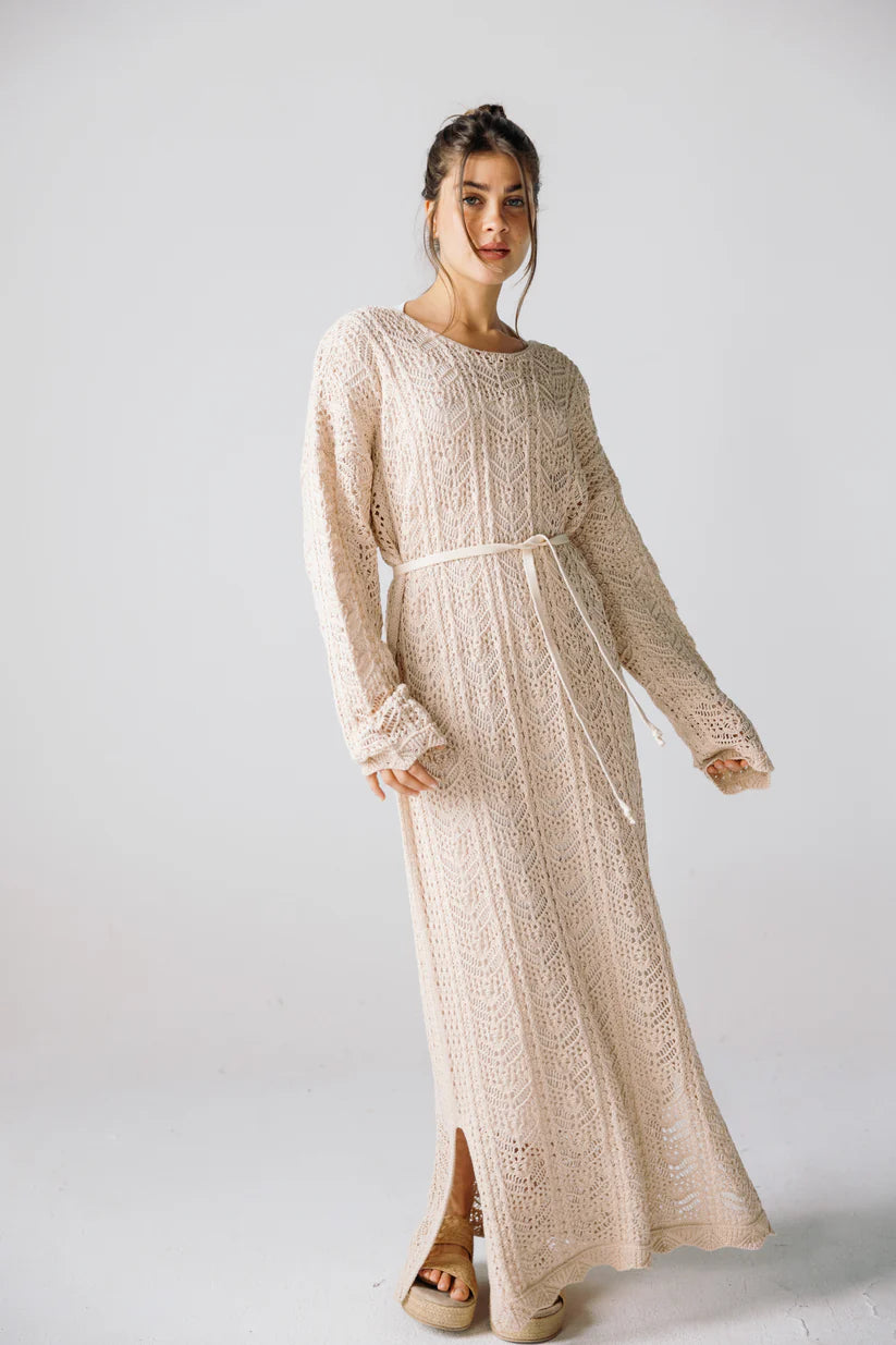 Sea soul knit dress -  Wajad