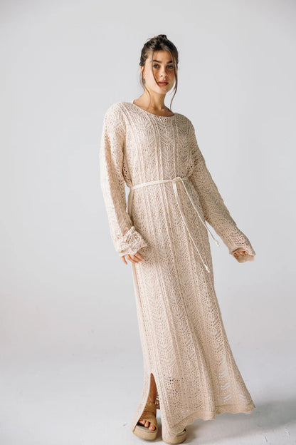 Sea soul knit dress -  Wajad