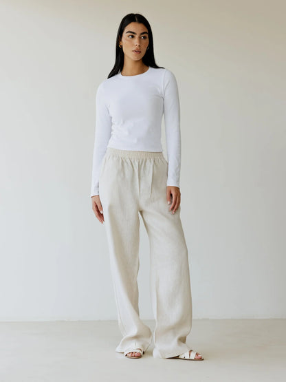 Basic Linen Pant - ASCIA