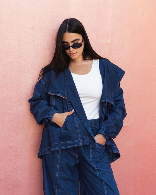 Denim comfy set - Jeno