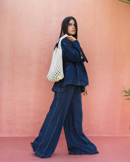 Denim comfy set - Jeno
