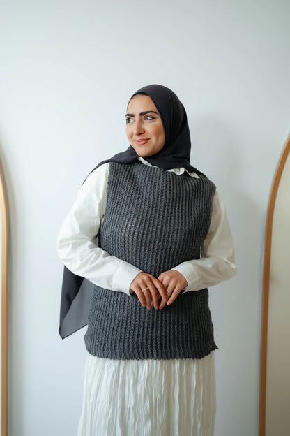 soft line vest - Jamila