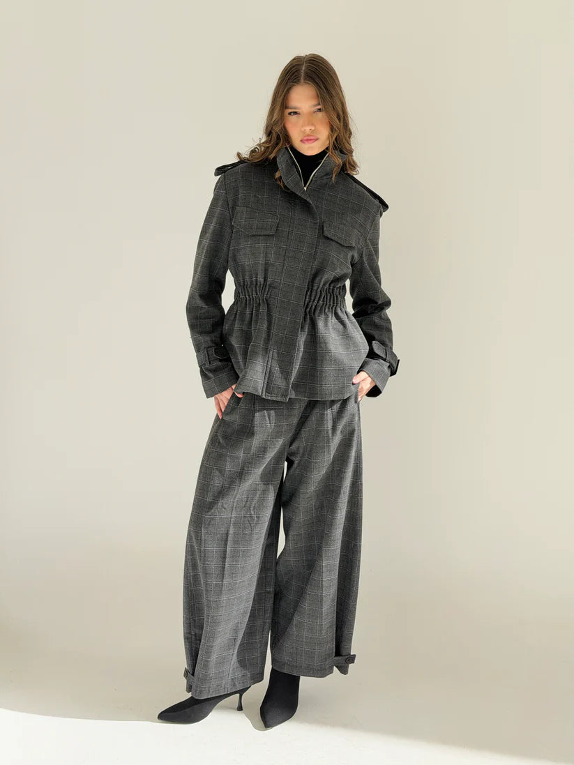 Checkered suit - NK Designs