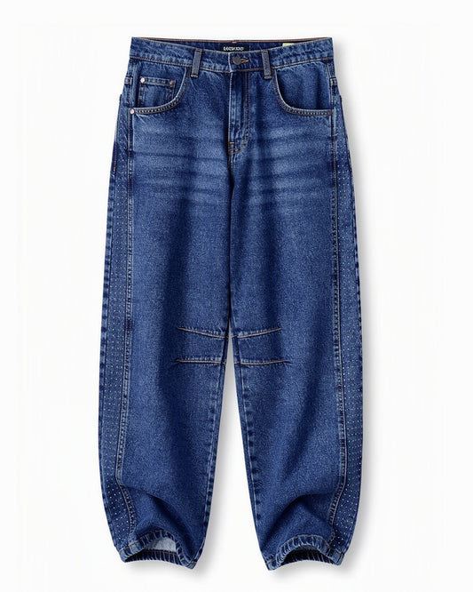 HBShop garment image: Diamond Parachute Pants - AB, Blue