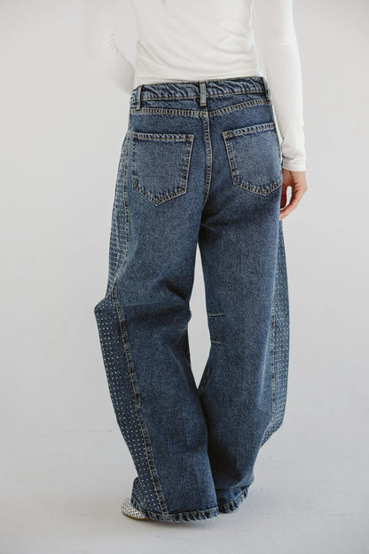 Diamond Parachute Pants - AB-L-Blue