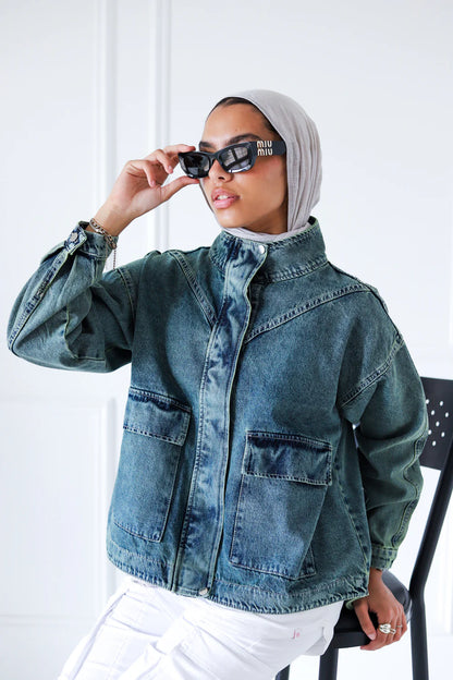 Casual Cruiser Denim Jacket - Zeyylan