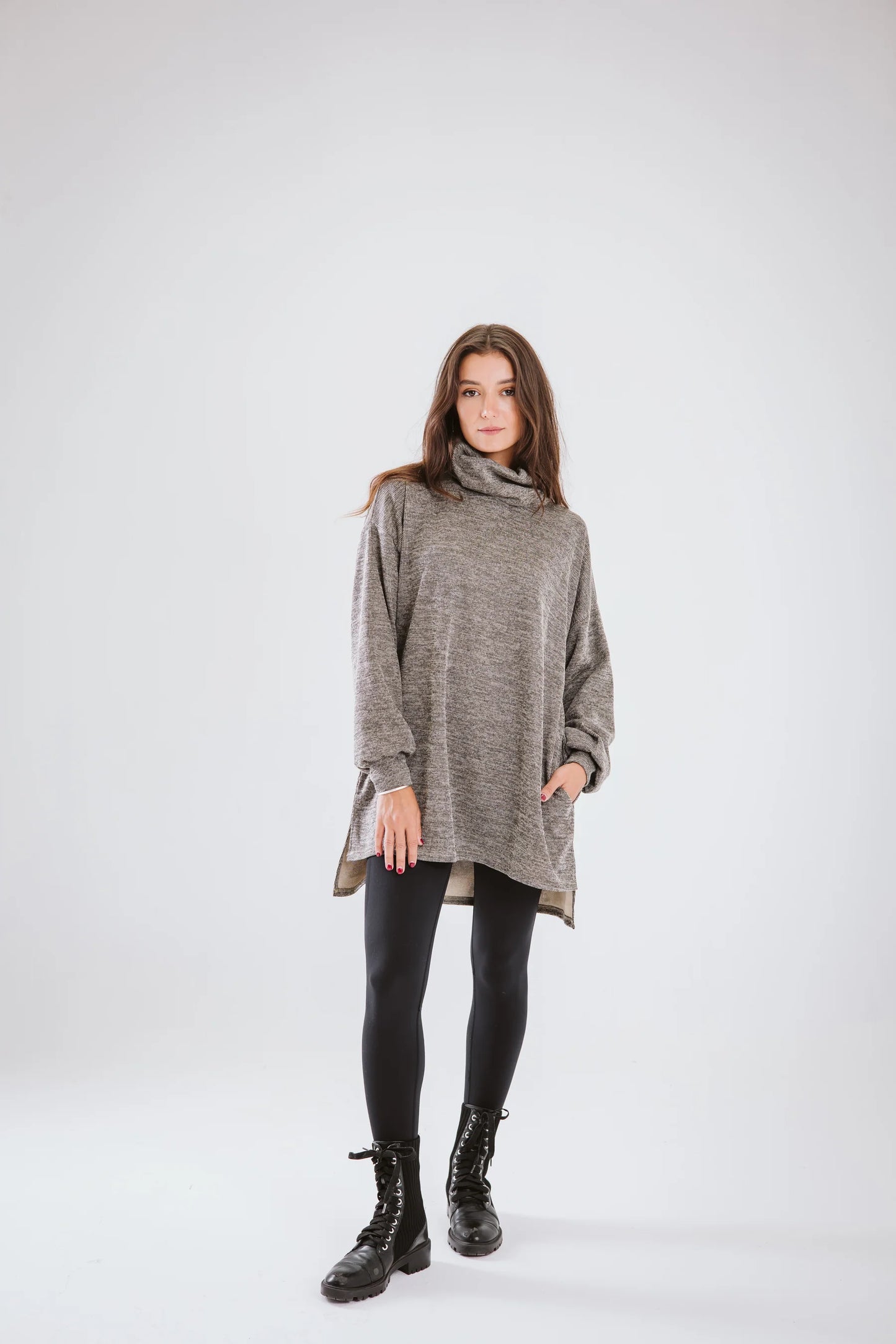 Cozy Turtleneck Sweater - Taj Sisters