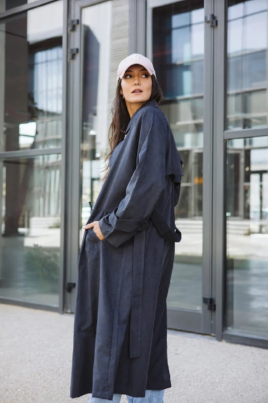 Light Suede Coat - NOTCH