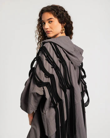 Waterproof Fringes Cardigan - Theyab