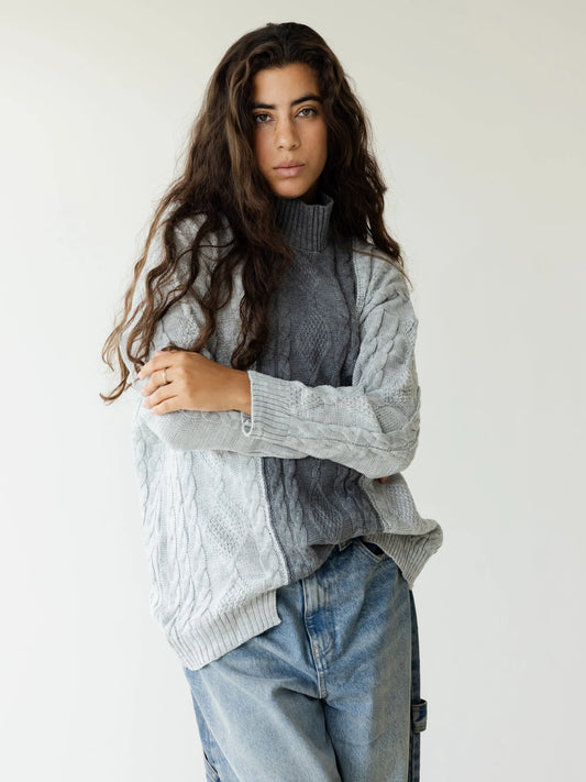 Twisted-cable-sweater - Ascia