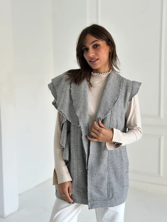 Diamond Vest - Chiffon