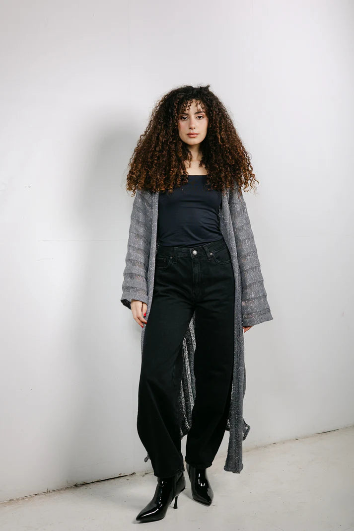 Sweet Attraction Cardigan in Shimmer - Obi