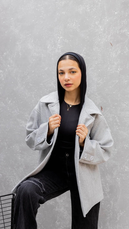 Short felt jacket - Double Anne