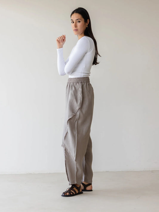 Fringes Balloon Pants - Ascia