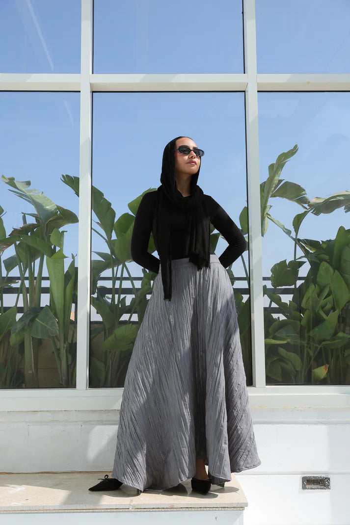 Crushed Skirt - Yasofia