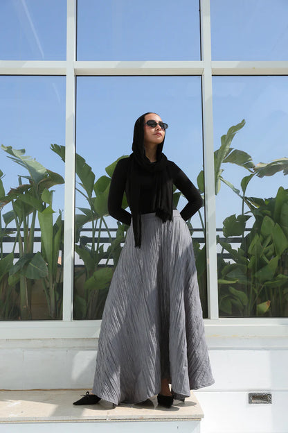 Crushed Skirt - Yasofia