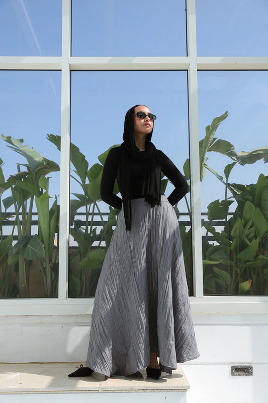 Crushed Skirt - Yasofia