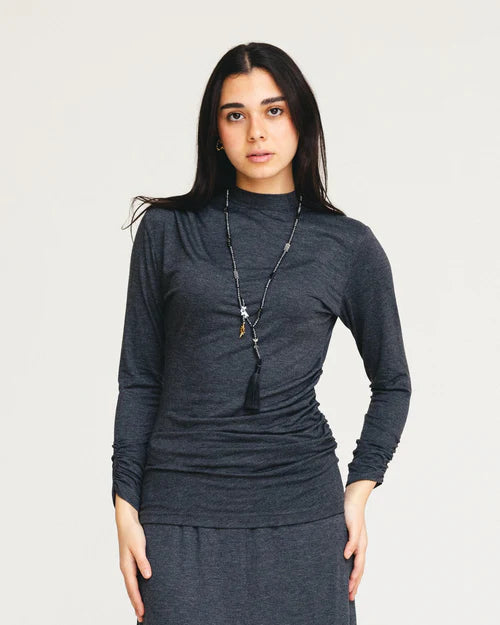 Breeze drape sleeve top - Tia mode